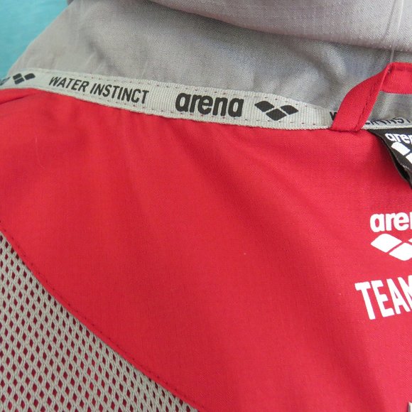 Wind Breaker Swim Jacket Arena Team Line Warm Up Jacket - Unisex - Picture 8 of 15